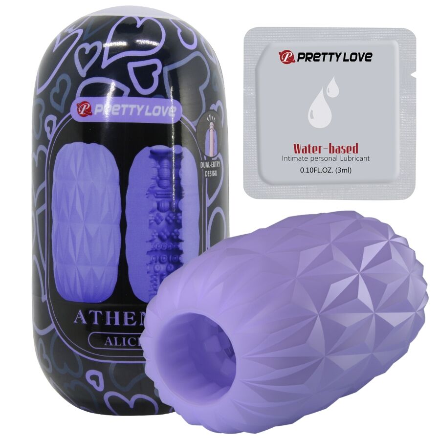 PRETTY LOVE - Athena Alice Male Masturbator Purple