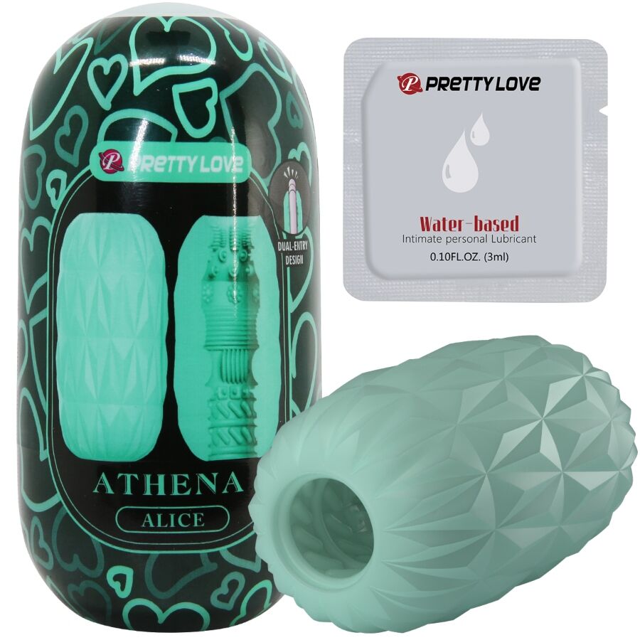 PPRETTY LOVE - Athena Alice Male Masturbator Turquoise