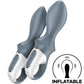 SATISFYER - Air Pump Booty 1 Anal Inflatable Vibrator Grey