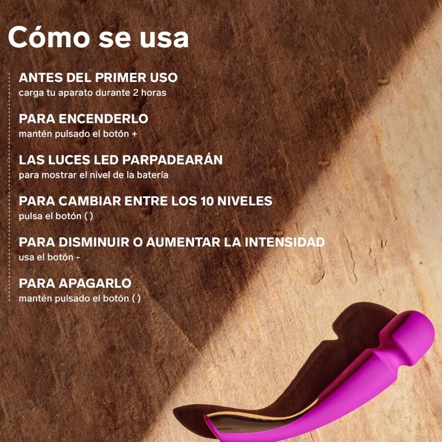LELO - Smart Medium Wand 2 Massager Aqua Groen