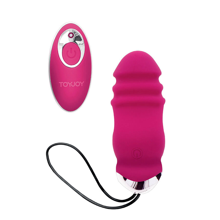 TOYJOY - Happiness Sunn Side Up And Down Vibrator Remote Control Fuchsia