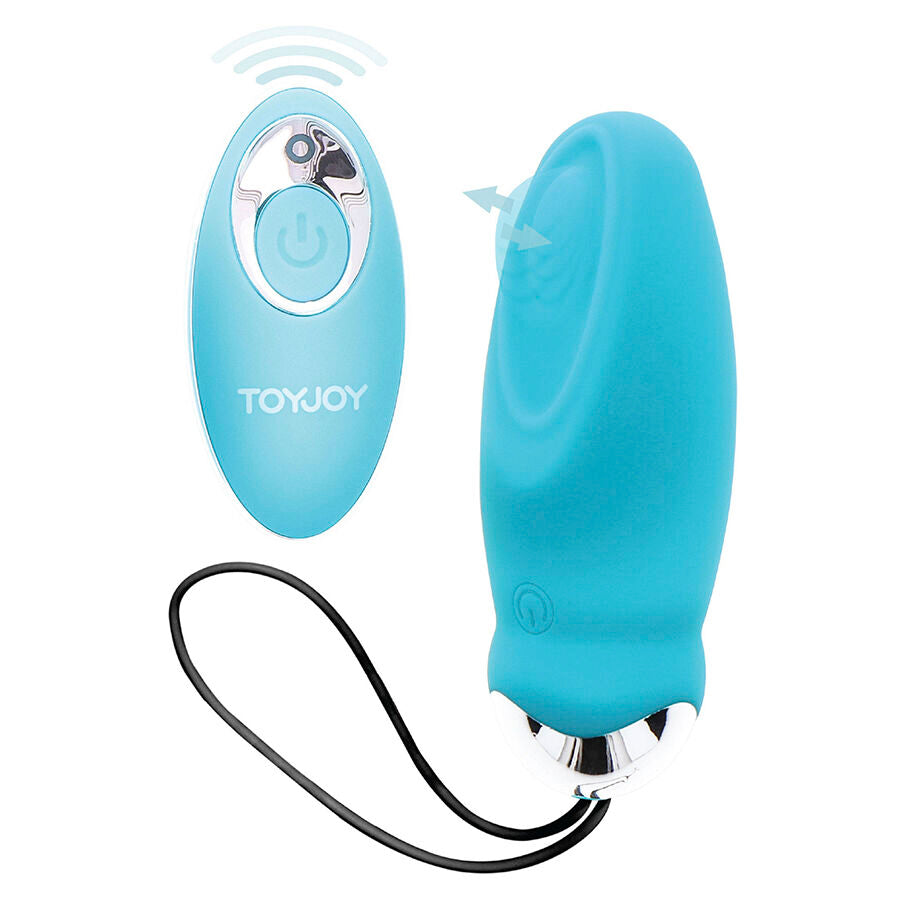TOYJOY - Happiness I'M So Eggcited Afstandsbediening Vibrator Blauw