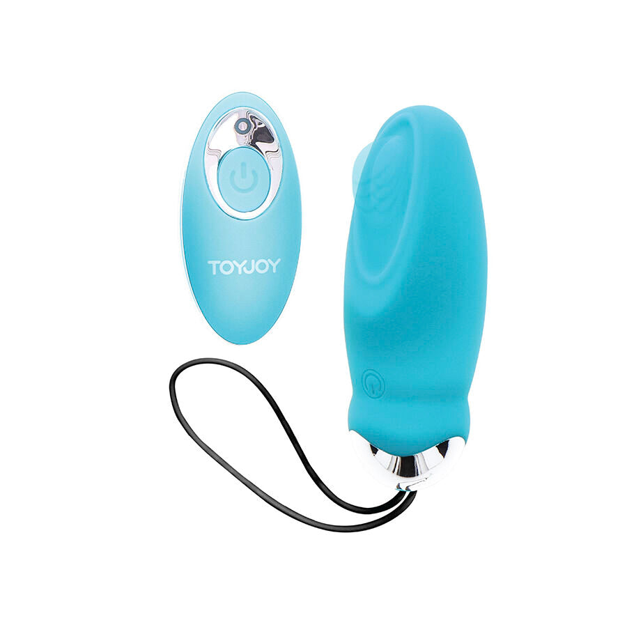 TOYJOY - Happiness I'M So Eggcited Afstandsbediening Vibrator Blauw