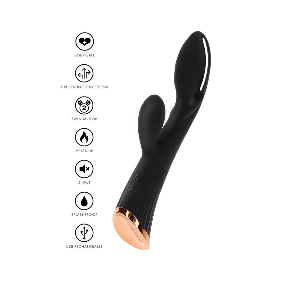 TOYJOY - Ivy Cassia Xtra Intense Vibrator Clitoris Stimulator Black