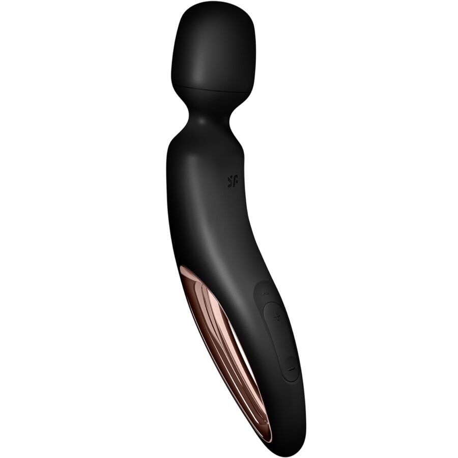 SATISFYER - Wand Erland Vibrating Massager Black