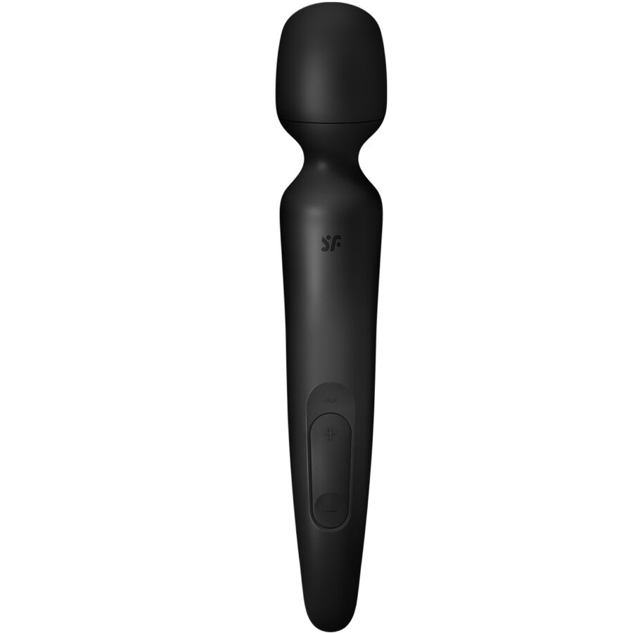 SATISFYER - Wand Erland Vibrating Massager Black