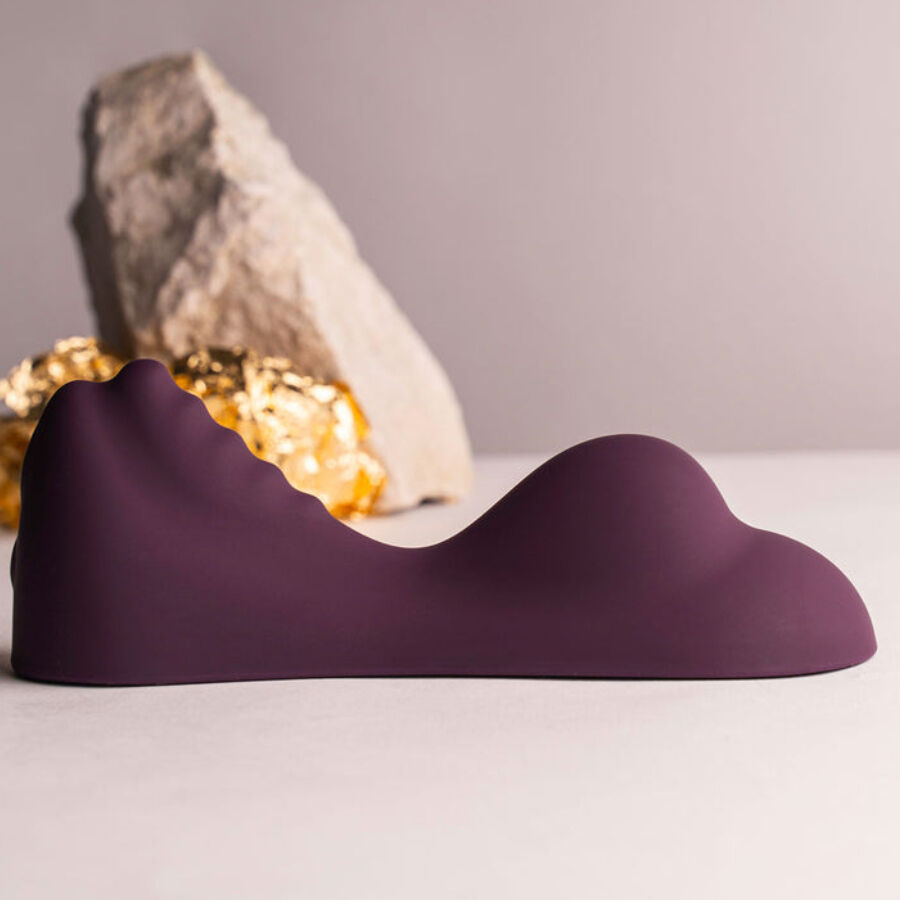 Rocks-Off - Ruby Glow Paarse Sit-On Vibrator