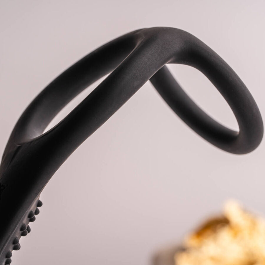 Rocks-Off - Ro-Zen Rro Anaal Plug Met Vibrerende Penisring Zwart