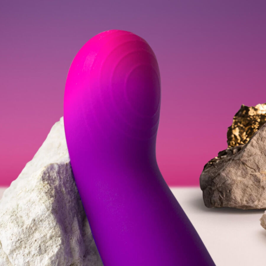 Rocks- Off - Glow Girl Vibe Discreet Purple G-SPOT Vibrator