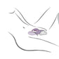 Rocks- Off - Glo- Girl Purple Rabbit Vibrator