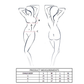 PASSION - Evalie Body Zwart S/M