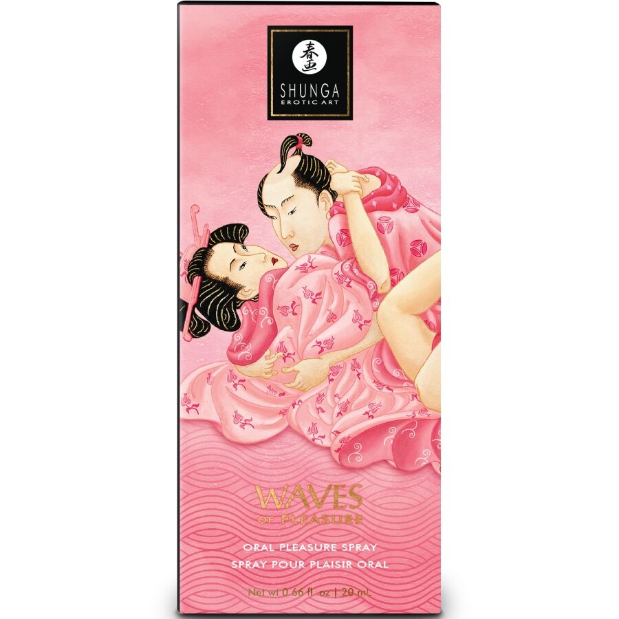 SHUNGA - Waves Pleasure Spray Oral Seductive Watermelon 20 Ml