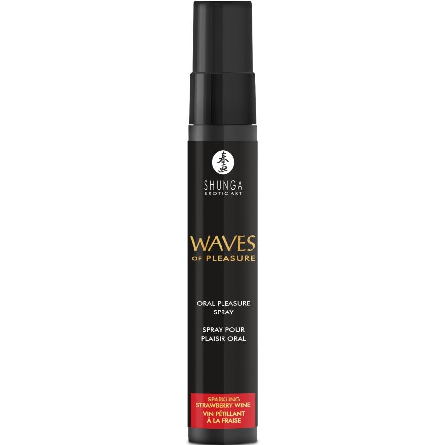 SHUNGA - Waves Pleasure Spray Oral Seductive Strawberry 20 Ml