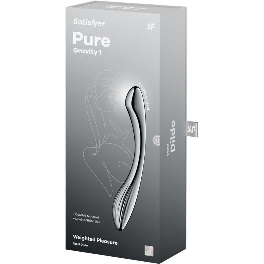 Satisfyer - Pure Gravity 1 Rvs Dubbelzijdige Dildo