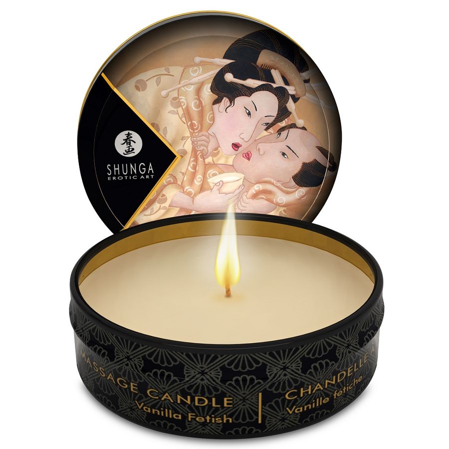 SHUNGA - Mini Caress By Candelight Vanilla Massage Candle 30 Ml