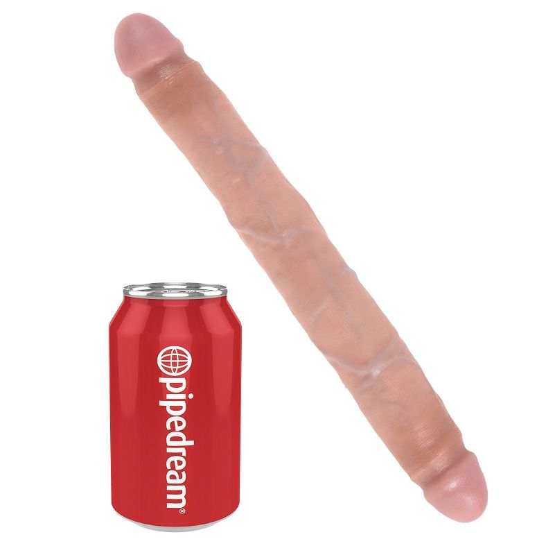 King Cock - Slim Double Dildo 30 cm