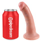 King Cock - 6 Dildo Flesh 15.2 cm