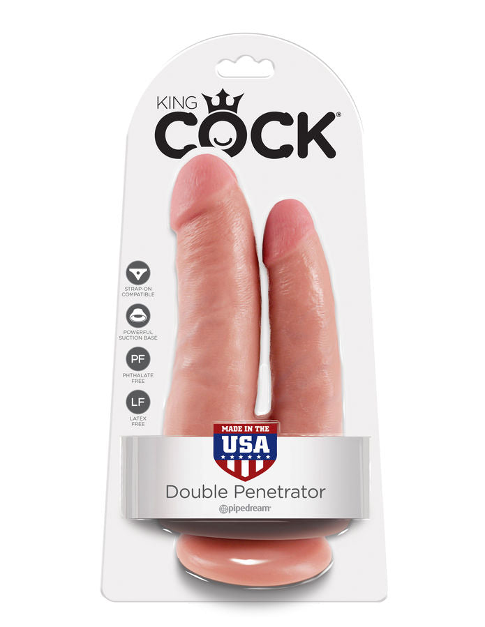 King Cock - Natuurlijke Dubbele Penetratie