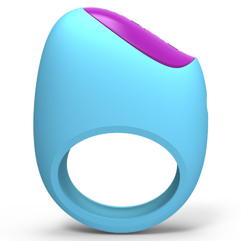 LELO - Picobong Remoji Lifeguard Vibrating Ring APP Lifeguard Blauw