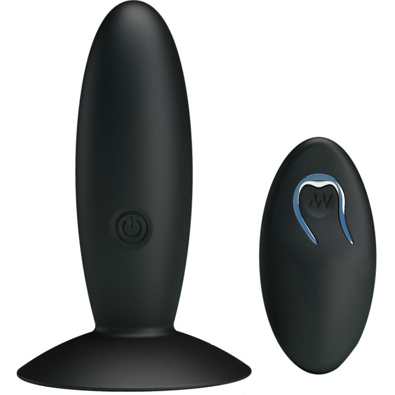 PRETTY LOVE - Rechargeable Anal Plug With Vibration And Control