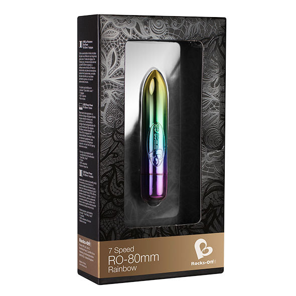 Rocks-Off - Ro-80mm 7-Speed Rainbow