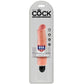 King Cock - Realistische Vibrator Stijf 17,8 cm Natuurlijk