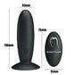 PRETTY LOVE - Rechargeable Anal Plug With Vibration And Control