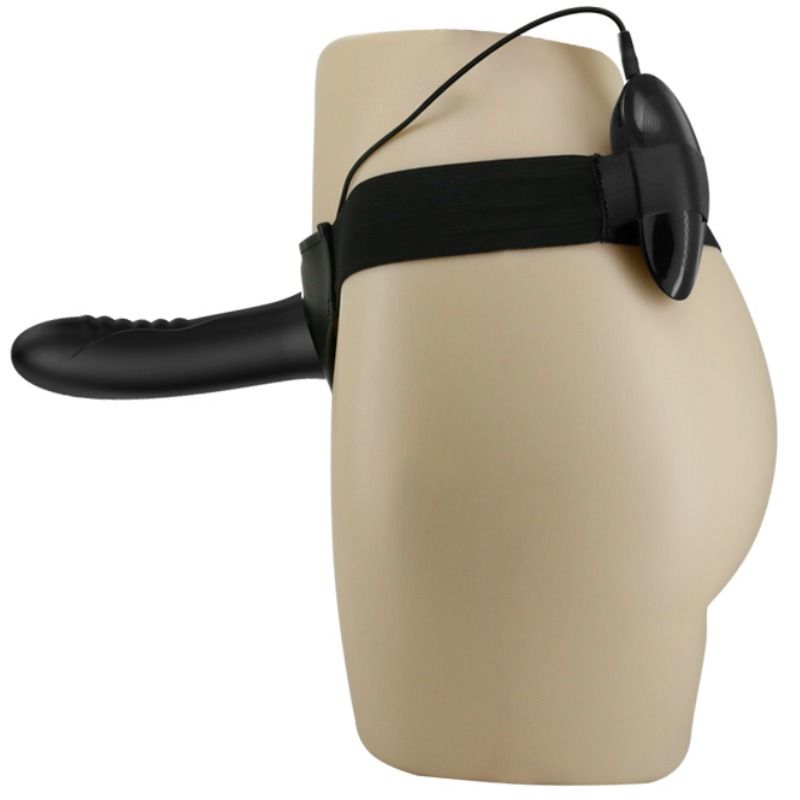PRETTY LOVE - Myron Strap On With Vibration And Hollow Dildo
