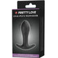PRETTY LOVE - Black Anal Vibrator