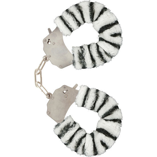 TOYJOY - Furry Fun Cuffs Bondage Zebra