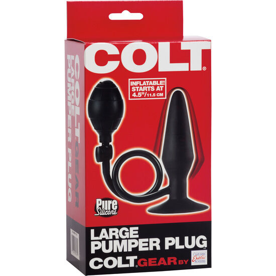 CalExotics - Colt Grote Pumper Plug Zwart