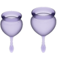 SATISFYER - Feel Good Menstrual Cup Dark Blue 15 + 20 Ml