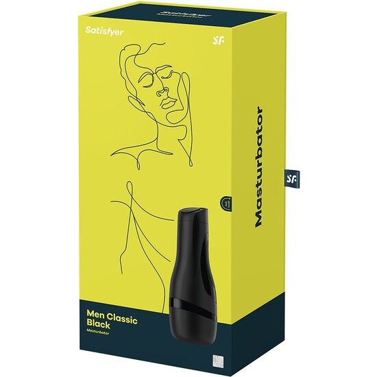 Satisfyer - Klassieke Zilveren Mannenmasturbator