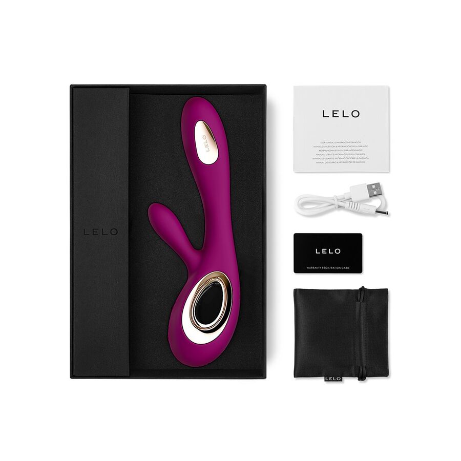 LELO - Soraya Wave Vibrator Rabbit Paars