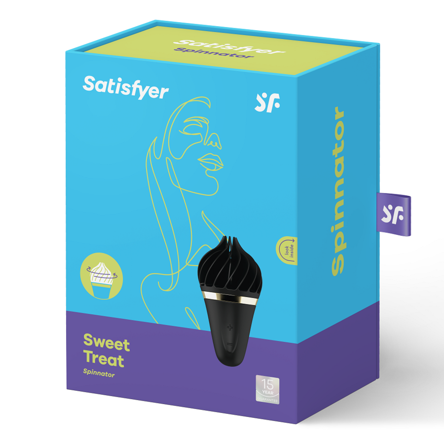 SATISFYER - Sweet Treat Spinnator Brown & Pink