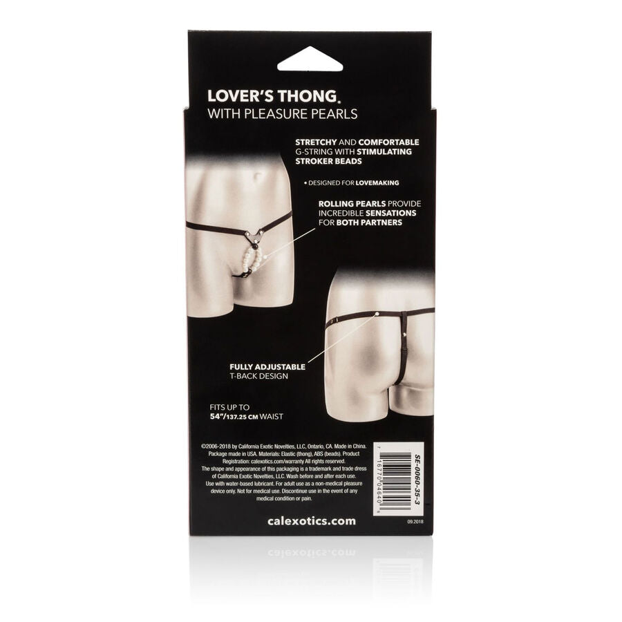 CalExotics - Lovers Thong W. Pleasure Pearls