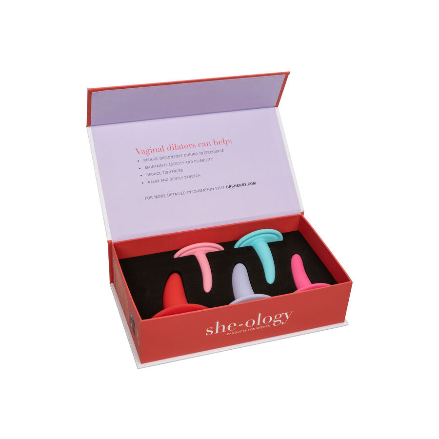 CalExotics - Kit 5st Vaginale of Anale Dilatoren Multicolor