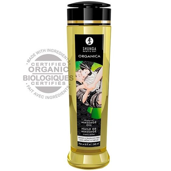 SHUNGA - Natural Organic Massage Oil 240 Ml