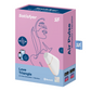 Satisfyer - Love Triangle Air Pulse Stimulator & Vibrator Black