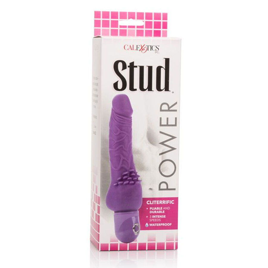 CalExotics - Power Stud Cliterrific Purple Vibrator