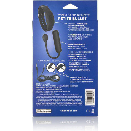 CalExotics - Wristband Remote Petite Bullet
