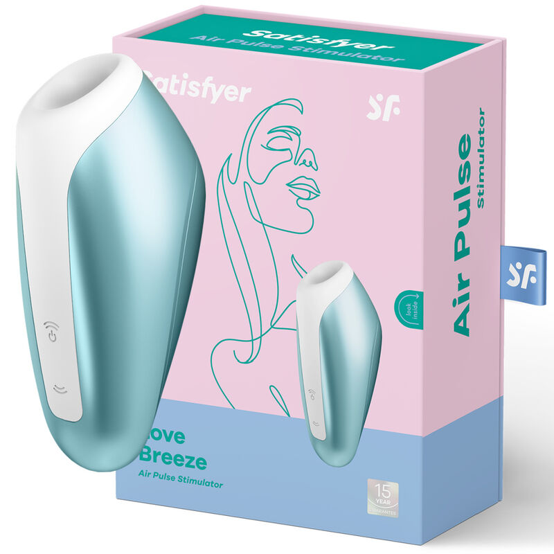 SATISFYER - Love Breeze Suctioner Ice Blauw