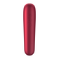 SATISFYER - Dual Love Vibrator And Suctioner With Pulsed Air Red